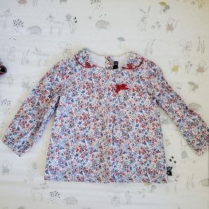 French brand narwhal blouse